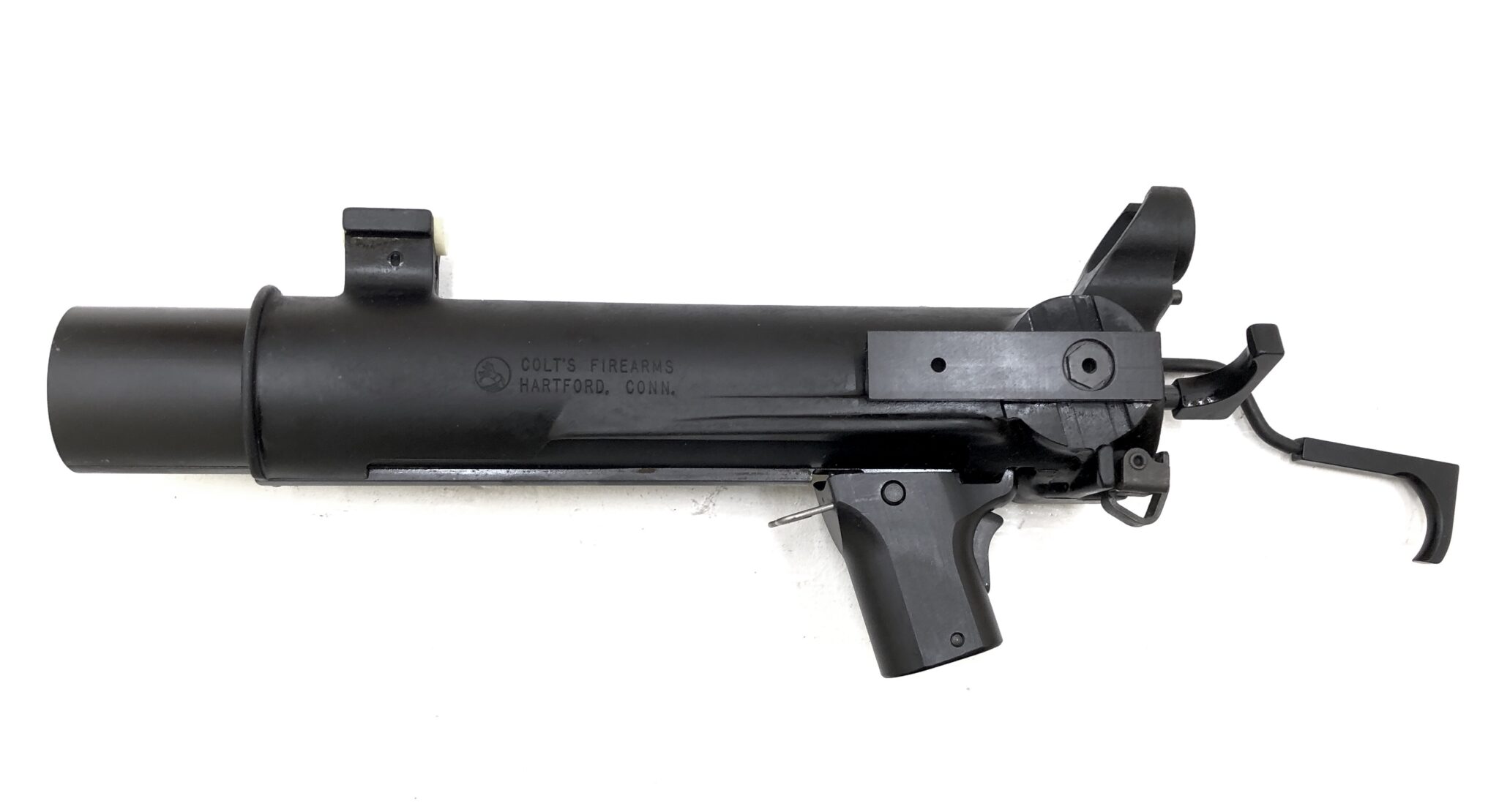 Colt CGL-4 / XM148 40mm Under-Barrel Grenade Launcher for an M16 Rifle ...